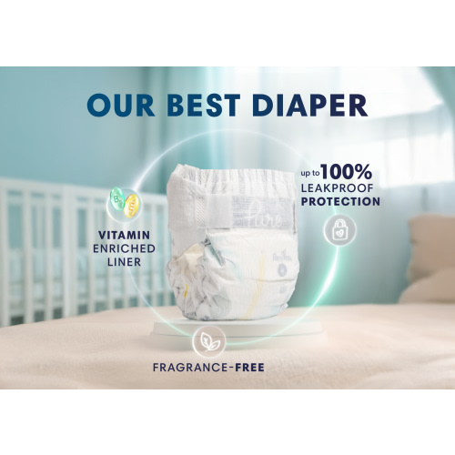 Size 2 Pampers® Pure Protection Diapers | Pampers