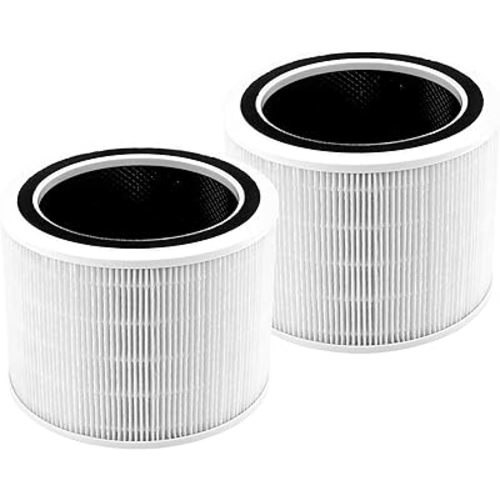 Core 200S Replacement Filter Compatible with Levoit Core 200S Smart WiFi Air Puri-Fier, 3-in-1 True H13 HEPA Activated Carbon Pre-Filter, Compare part Core 200S-RF,2 Pack