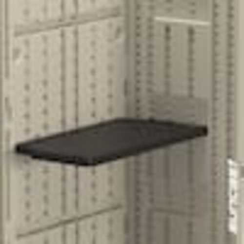 Suncast 24 in. Plastic Storage Shelf Kit BMSASHELFV1