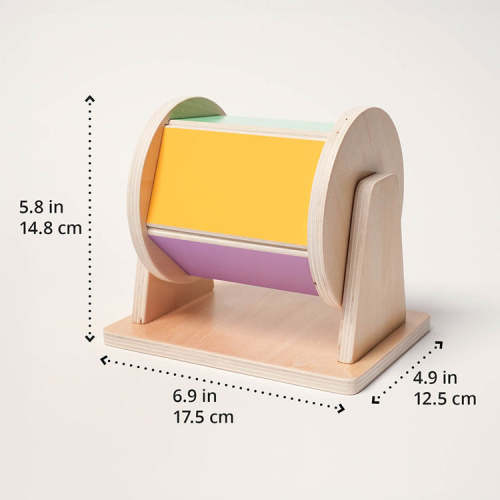 Montessori Spinning Drum - A Toy Your Baby Needs!