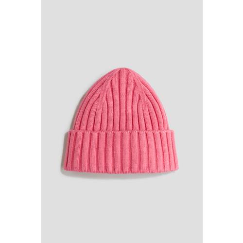 WIDE-RIB BEANIE