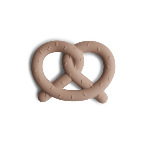 Pretzel Silicone Teether, One Size