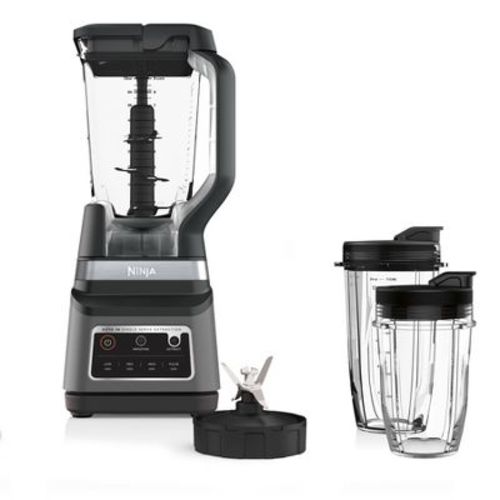 Ninja Professional Plus Blender Duo With Auto-iq - Bn753tgt: 1200w Smoothie Blender, 72oz Pitcher, Ice Crushing, Silver