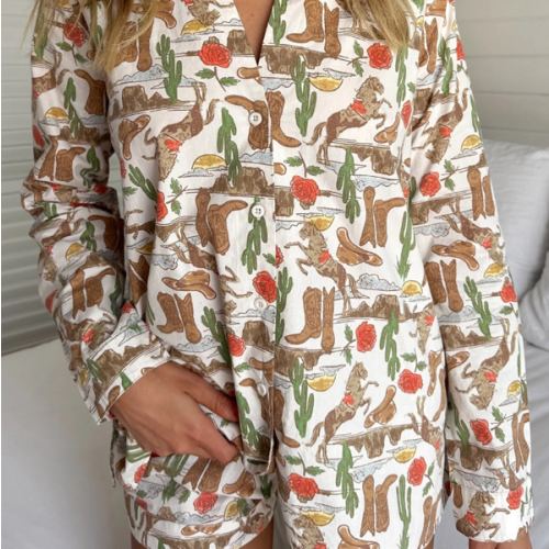 Early Riser PJ Set ~ Rodeo Escape – Show Me Your Mumu