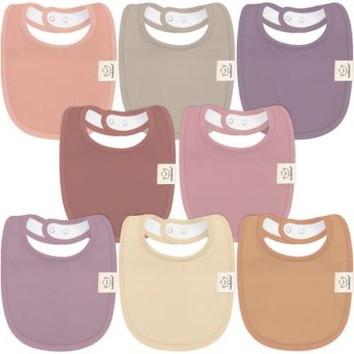 Keababies 8pk Organic Baby Bibs For Boy, Baby Drool Bib For Baby Boys And Girls, Newborn Teething Bibs (butterflies)