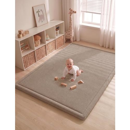 1.3" Thick Foam Baby Play Mat 74x50 Playpen Mat for Floor