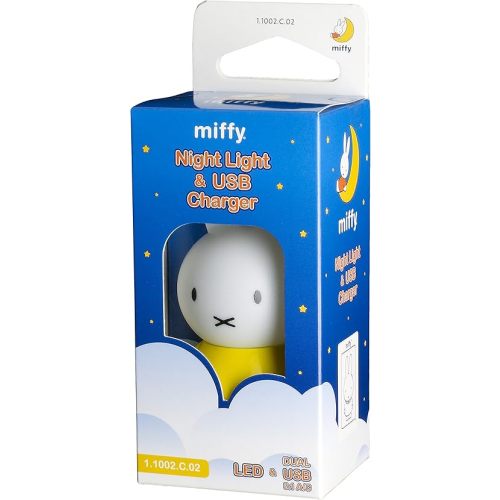 Sweet Dreams (Nijntje) 5" LED USB Wall Night Light (Yellow) The Favorite Bunny