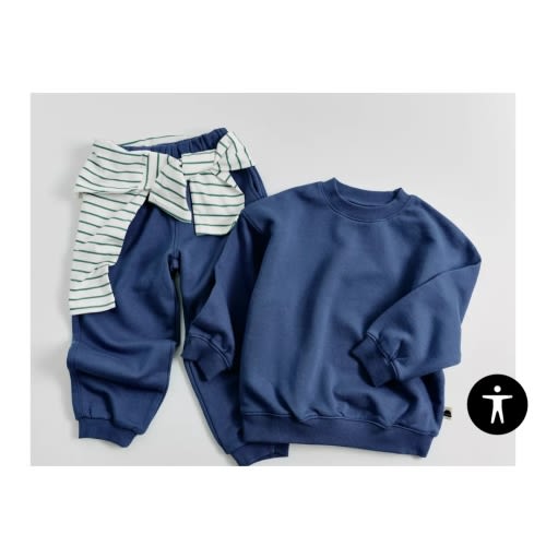 SWEATSHIRT AND JOGGER PANTS SET WITH TAG DETAIL - Bluish | ZARA United States