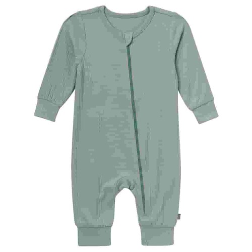 Modern Moments by Gerber Baby Neutral Super Soft Long Sleeve Coverall With Mitten Cuff, Sizes Newborn - 12 Months