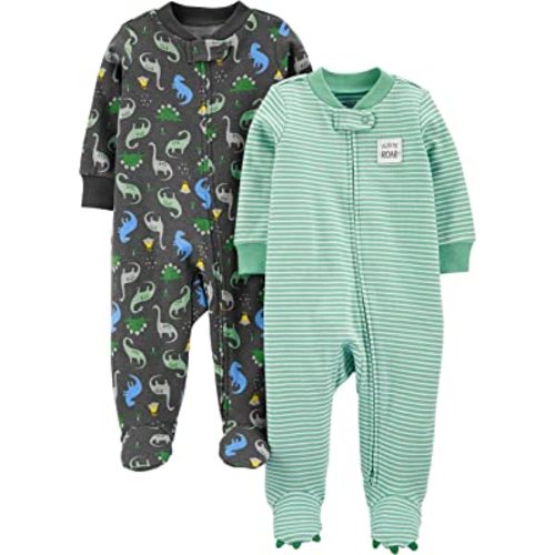 Simple Joys by Carter's Baby Boys' 2-Pack Cotton Sleep and Play