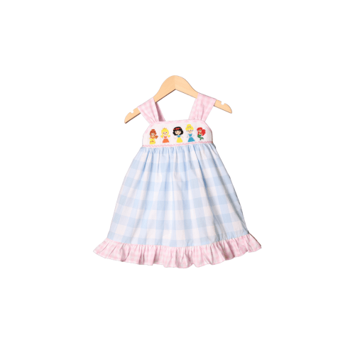 Smocked Princess Bow Dress