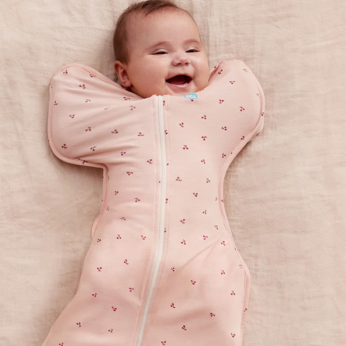 Swaddle Up™ 1.0 TOG Viscose from Bamboo Blush Cherries