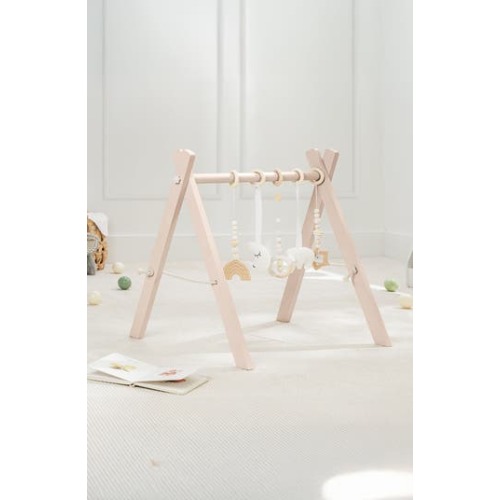 Wooden Baby Play Gym Set