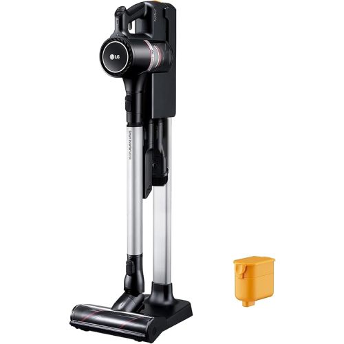 LG CordZero A913 - Cordless Stick Vacuum Cleaner, 60 Minute Runtime w/ Rechargeable Battery, Lightweight, Powerful Cleaning for Carpet, Hardwood, Pet Hair, Portable Charging Stand