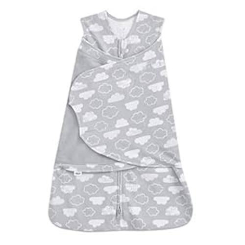 Amazon.com: HALO 100% Cotton Sleepsack Swaddle, 3-Way Adjustable Wearable Blanket, TOG 1.5, Clouds, Newborn, 0-3 Months : Baby