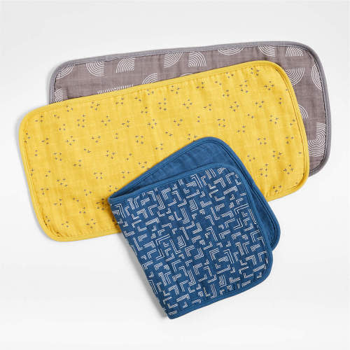 Burp Cloths, Set of 3
