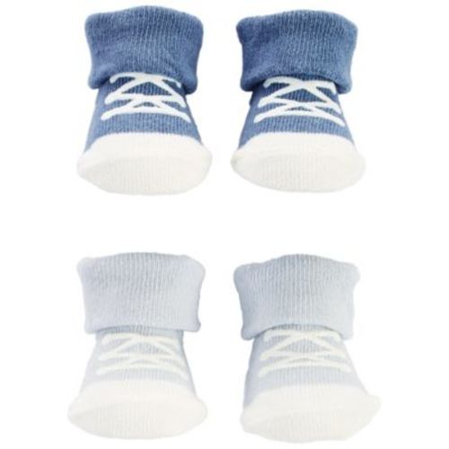 Baby Boys Booties, Pack of 2