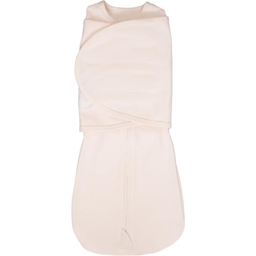 LullaBaby "Double Dream Swaddle: Exclusive Dual Wing Design, Pediatrician-Endorsed, Ultra-Soft Cotton, 0-2 Months, 6-14 lbs - Primrose Pink