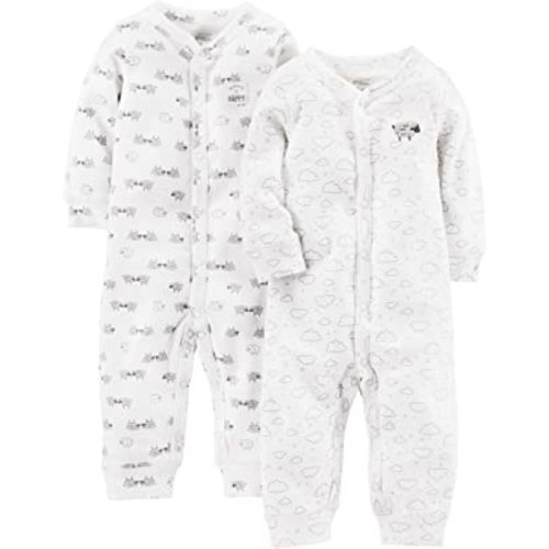 Simple Joys by Carter's baby-boys 2-pack Cotton Footless Sleep and PlayFootie