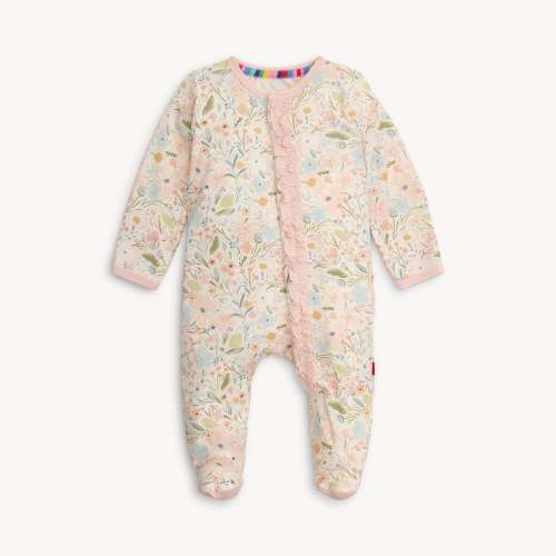 charlotte modal magnetic parent favorite footie with ruffle – Magnetic Me