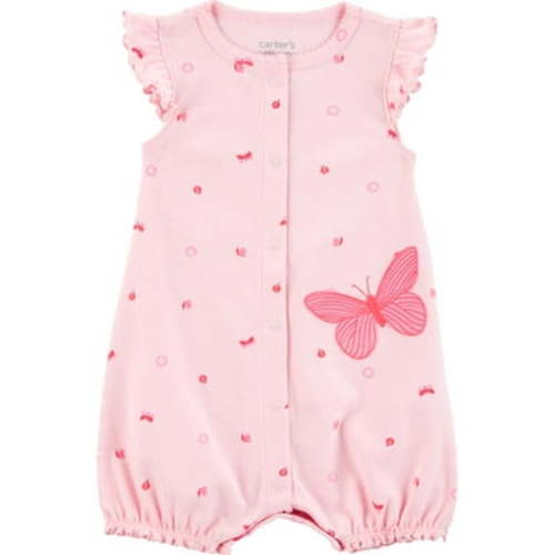 Carter's Child of Mine Baby Girl Romper, One-Piece, Sizes 0-3/24 Months