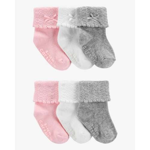 Baby 6-Pack Crew Booties - Carter's | Carter's