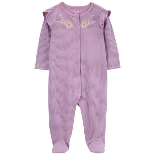 Baby Floral Snap-Up Thermal Sleep & Play - Carter's | Carter's