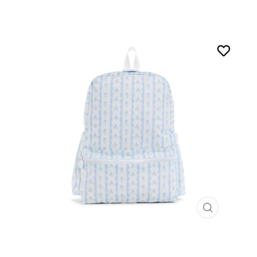 Backpack - Ribbon Floral Blue