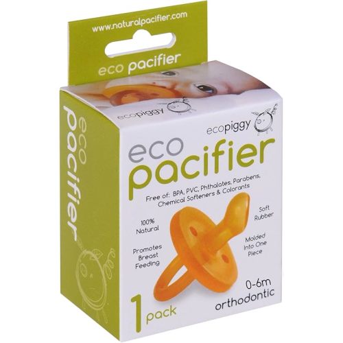 Ecopacifier Orthodontic Natural Pacifier (1 Pack) - 0-6 Mos
