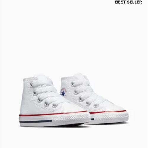 Chuck Taylor All Star White High Top Baby Shoe