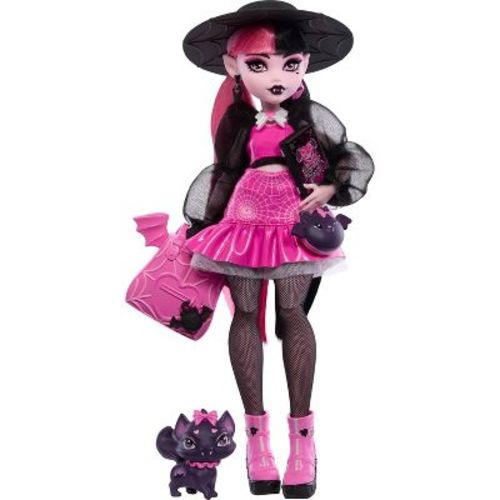Monster High Draculaura Fashion Doll with Pet Count Fabulous and Accessories