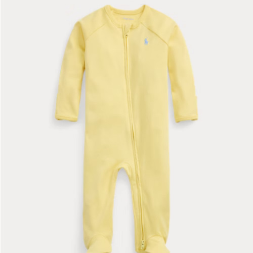 Cotton Interlock Footed Coverall