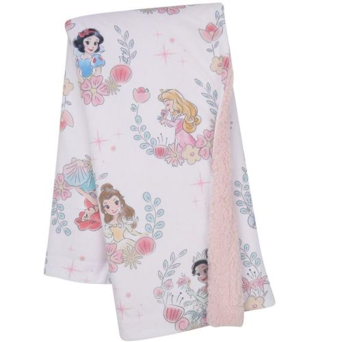 Lambs & Ivy Disney Princesses Baby Blanket - Ariel,snow White,cinderella,& More