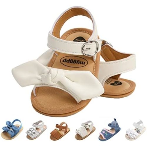 Baby Girls Sandals Summer Shoes Outdoor First Walker Toddler Girls Shoes for Summer