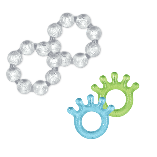 Cool Ring Teether & Cool Everyday Teethers (4 pack)