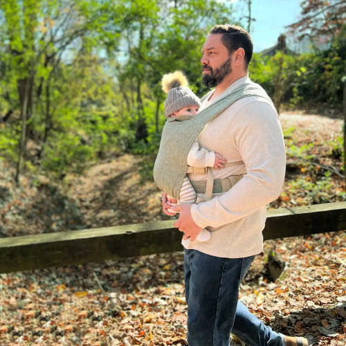 Green Baby Carrier | Ergonomic Soft Structured Carrier