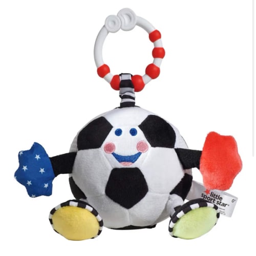 Newborn Soccer Ball | Soccer Baby Toy | Baby Gift | Extra Sensory Features for Babies and Infants | Part of The Collection