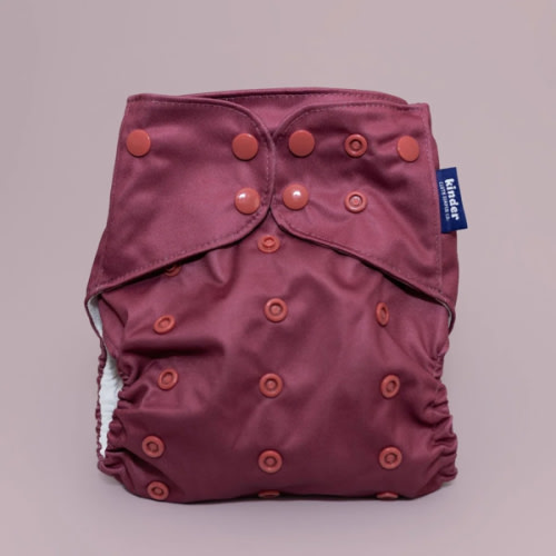 Solid Color: Essentials Pocket Cloth Diaper with Athletic Wicking Jersey, Grows with your Baby