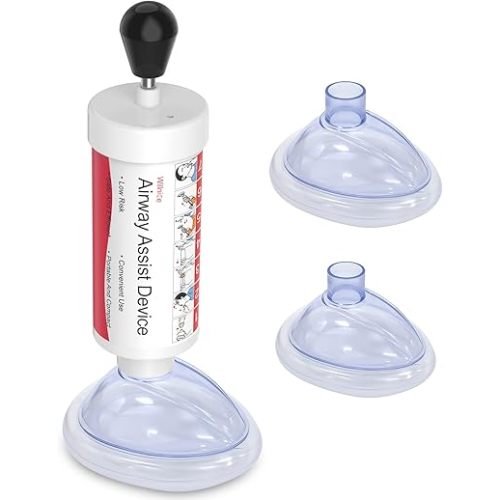 Effective Airway Assist Device Works for Removing Foreign Material, Portable Assistant Kit for Child- GY provided Home & Travel Kit
