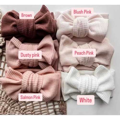 Big Bow Baby Headbands, Baby Girl Hair Bows, Baby Turban, Oversized Bow Headband, Newborn Headbands, Baby Headwrap, Toddler Bow Headbands