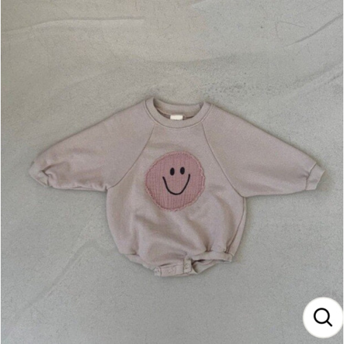 Boho Happy Face Romper – The Boho Bebe