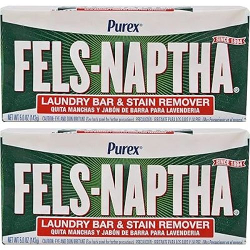 Fels Naptha Laundry Soap Bar - 5.0 oz - 2 pk
