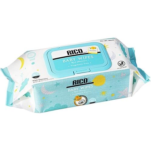 Rico Baby Wipes, 720-count