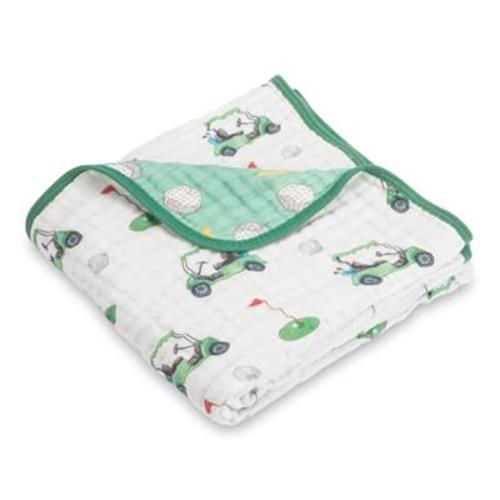 Muslin Baby Blanket 100% Cotton, Muslin Quilt Lightweight, Toddler Blanket for Boys and Girls, 6 Layers Baby Blanket 47"x 47", Soft Nursery Receiving