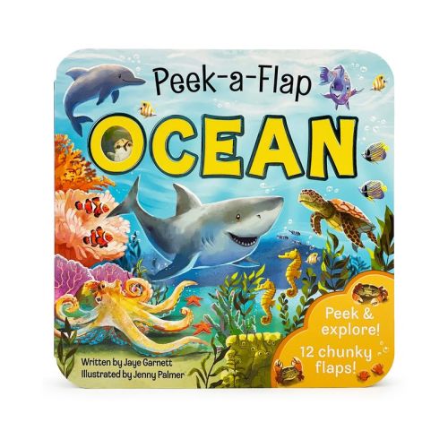 Ocean (Peek-a-Flap) By Jaye Garnett - Board book