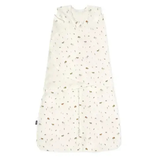 Campsite Print Cotton Swaddle Newborn| HALO