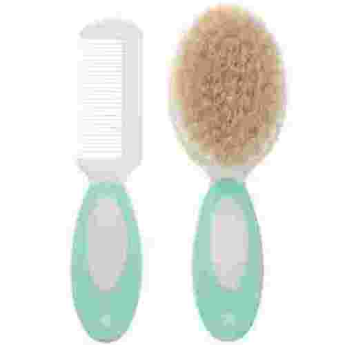 Wool Comb Baby Hair Brush and Comb Baby Grooming Tool Baby Comb Shower Scrubber Baby Wool Brush Child Baby