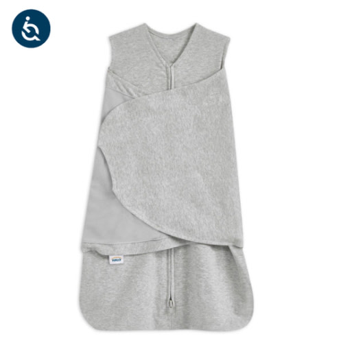 Heather Gray Cotton Swaddle - Newborn | HALO