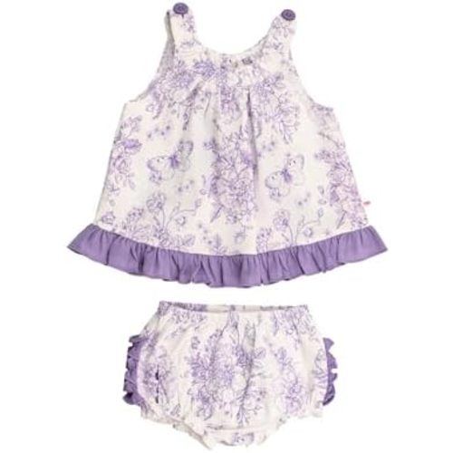RuffleButts Baby/Toddler Girls Swing - Top & Bloomer Set Baby Girl Outfit