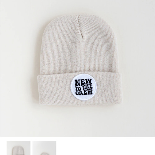 New To The Crew Infant Beanies for 0-3 months – Rad Tod